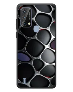 Чохол для Blackview A50 з картинкою «Об'ємна темна решітка»