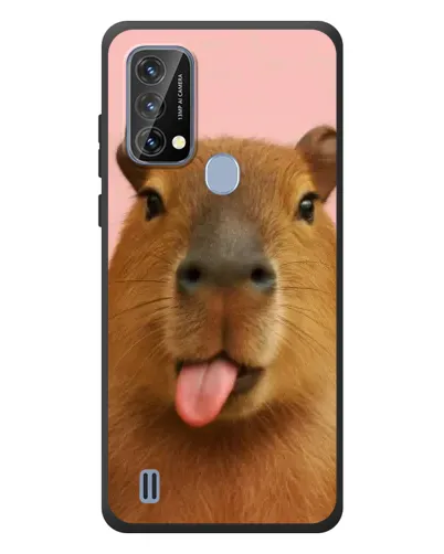 Чохол для Blackview A50 з картинкою «Капібара з язиком» Чохол для Blackview A50 з картинкою «Капібара з язиком»