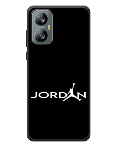 Чохол для Blackview A52 Pro з картинкою «Jordan White Logo»