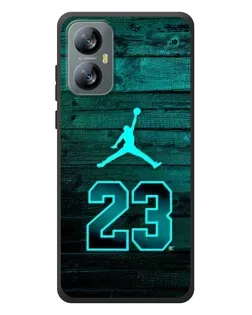 Чохол для Blackview A52 Pro з картинкою «Jordan Cyan 23»