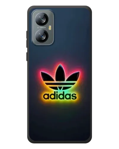 Чехол для Blackview A52 Pro с картинкой «Неоновый Adidas»