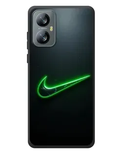Чохол для Blackview A52 Pro з картинкою «Неоновий контур Nike»