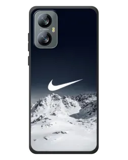 Чехол для Blackview A52 Pro с картинкой «Nike — зимние горы»