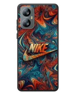 Чехол для Blackview A52 Pro с картинкой «Nike в абстракции»