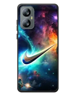 Чехол для Blackview A52 Pro с картинкой «Космический Nike Swoosh»