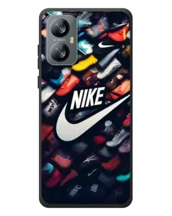Чехол для Blackview A52 Pro с картинкой «Коллекция кроссовок Nike»