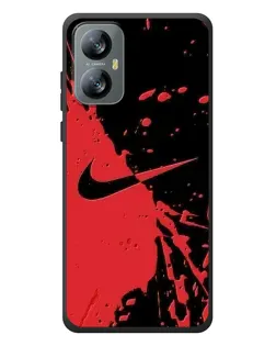 Чохол для Blackview A52 Pro з картинкою «Червоні бризки Nike» Чохол для Blackview A52 Pro з картинкою «Червоні бризки Nike»