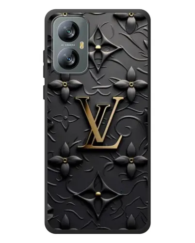 Чехол для Blackview A52 Pro с картинкой «Кожаная текстура LV»