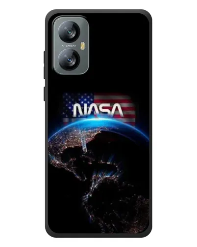 Чехол для Blackview A52 Pro с картинкой «Земля из космоса NASA»