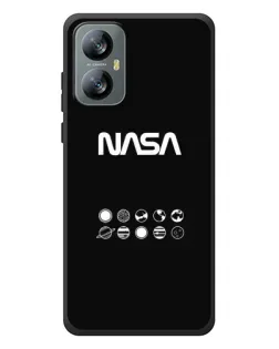 Чехол для Blackview A52 Pro с картинкой «NASA — технический принт»
