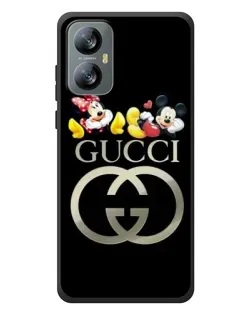Чехол для Blackview A52 Pro с картинкой «Gucci — герои Disney»