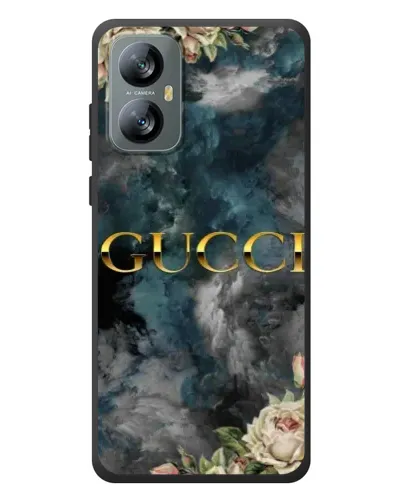 Чехол для Blackview A52 Pro с картинкой «Абстрактные цветы Gucci» Чехол для Blackview A52 Pro с картинкой «Абстрактные цветы Gucci»