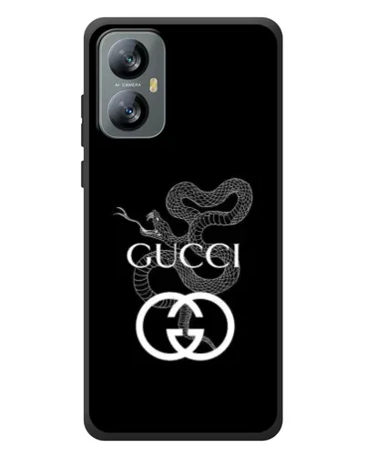 Чехол для Blackview A52 Pro с картинкой «Gucci — серебряная змея» Чехол для Blackview A52 Pro с картинкой «Gucci — серебряная змея»