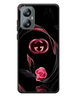Чехол для Blackview A52 Pro с картинкой «Gucci — неоновая роза»