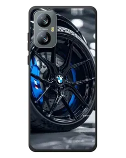 Чехол для Blackview A52 Pro с картинкой «Колесо BMW вблизи»