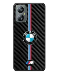 Чехол для Blackview A52 Pro с картинкой «Эмблема BMW и карбон»