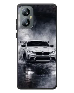 Чехол для Blackview A52 Pro с картинкой «BMW сквозь туман»