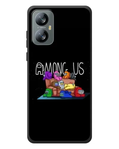 Чохол для Blackview A52 Pro з картинкою «Логотип Among Us»