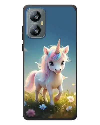 Чехол для Blackview A52 Pro с картинкой «Единорог на поляне» Чехол для Blackview A52 Pro с картинкой «Единорог на поляне»