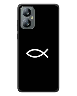 Чехол для Blackview A52 Pro с картинкой «Символ рыбы Jesus»