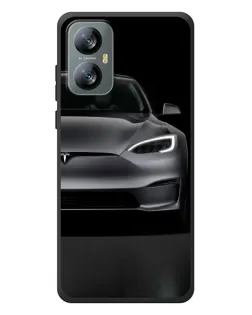 Чехол для Blackview A52 Pro с картинкой «Tesla Model S Look»