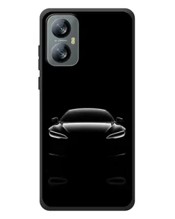 Чехол для Blackview A52 Pro с картинкой «Силуэт Tesla Night»