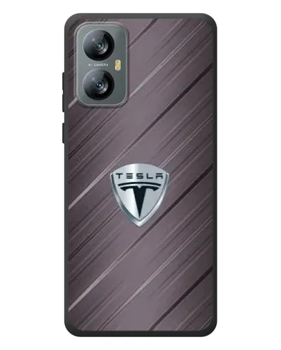 Чехол для Blackview A52 Pro с картинкой «Металлическая текстура Tesla» Чехол для Blackview A52 Pro с картинкой «Металлическая текстура Tesla»