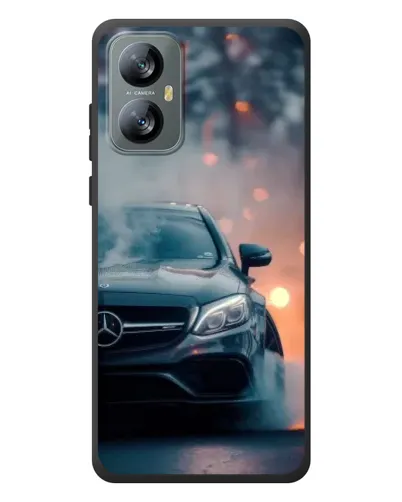 Чехол для Blackview A52 Pro с картинкой «Mercedes — ночной город» Чехол для Blackview A52 Pro с картинкой «Mercedes — ночной город»