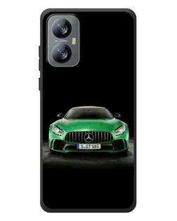 Чехол для Blackview A52 Pro с картинкой «Mercedes — неоновый лого»