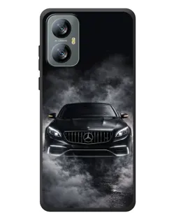 Чехол для Blackview A52 Pro с картинкой «Mercedes в дыму»