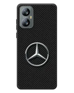 Чохол для Blackview A52 Pro з картинкою «Карбоновий Mercedes стиль»