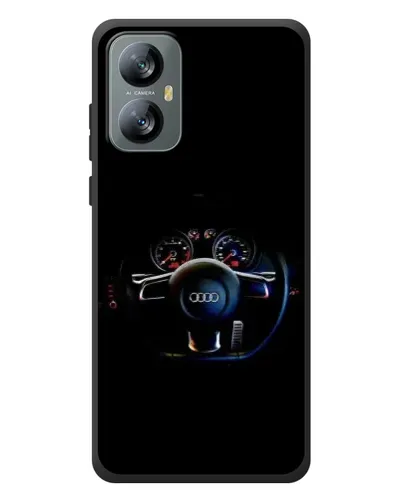 Чехол для Blackview A52 Pro с картинкой «Салон Audi — руль» Чехол для Blackview A52 Pro с картинкой «Салон Audi — руль»