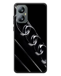 Чехол для Blackview A52 Pro с картинкой «Audi — абстрактные кольца»