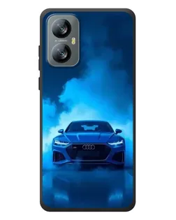 Чехол для Blackview A52 Pro с картинкой «Audi — голубая энергия»