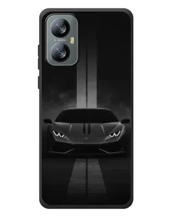 Чехол для Blackview A52 Pro с картинкой «Lamborghini симметрия дорог»