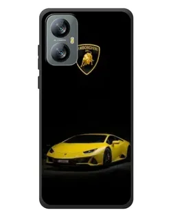 Чехол для Blackview A52 Pro с картинкой «Lamborghini желтый акцент»