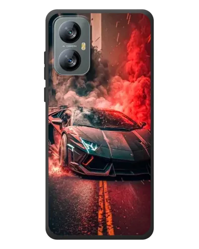 Чехол для Blackview A52 Pro с картинкой «Lamborghini красный дым» Чехол для Blackview A52 Pro с картинкой «Lamborghini красный дым»