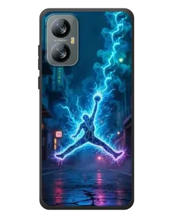 Чохол для Blackview A52 з картинкою «Jordan Gold Jumpman»