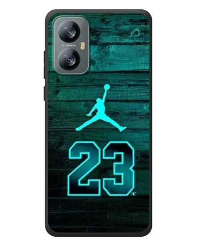 Чохол для Blackview A52 з картинкою «Jordan Cyan 23»