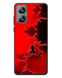 Чохол для Blackview A52 з картинкою «Jordan Red Smoke»
