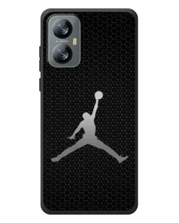 Чохол для Blackview A52 з картинкою «Jordan Dark Carbon»