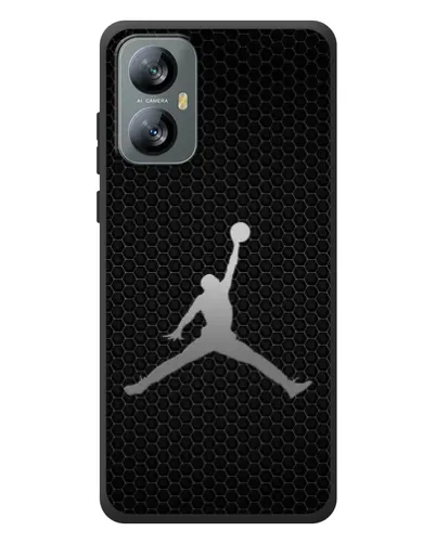 Чохол для Blackview A52 з картинкою «Jordan Dark Carbon»