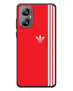Чохол для Blackview A52 з картинкою «Червоний мінімалізм Adidas»