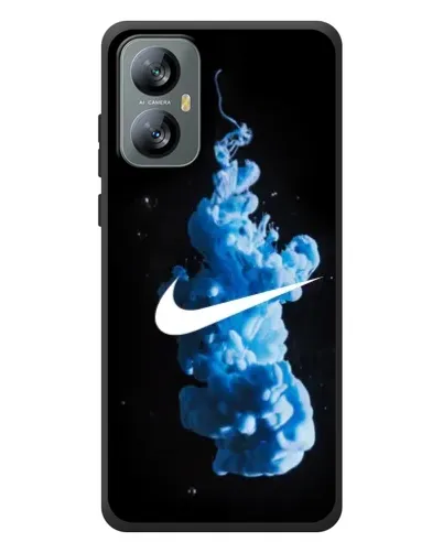 Чехол для Blackview A52 с картинкой «Nike и синий дым» Чехол для Blackview A52 с картинкой «Nike и синий дым»