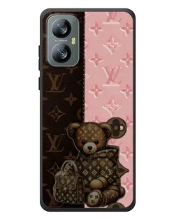 Чохол для Blackview A52 з картинкою «Ведмедик у стилі LV»