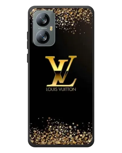 Чохол для Blackview A52 з картинкою «LV — золоті іскри»
