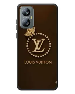 Чохол для Blackview A52 з картинкою «LV — золота печатка»