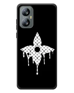 Чохол для Blackview A52 з картинкою «Квіткова монограма»