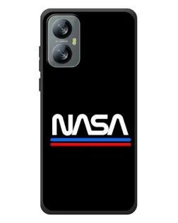 Чехол для Blackview A52 с картинкой «NASA — классика Red Blue»