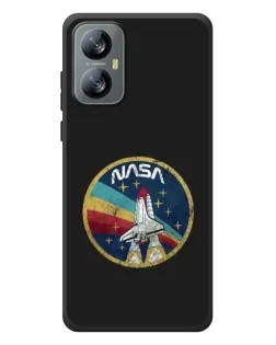 Чехол для Blackview A52 с картинкой «NASA — эмблема миссии»